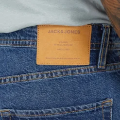 Outlet JACK & JONES Herre Alex SQ 741 Baggy Fit Jeans Mellemblå Blå