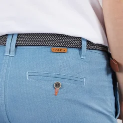 Sale Indicode Herre Alkok Chinos Sky Way Blå