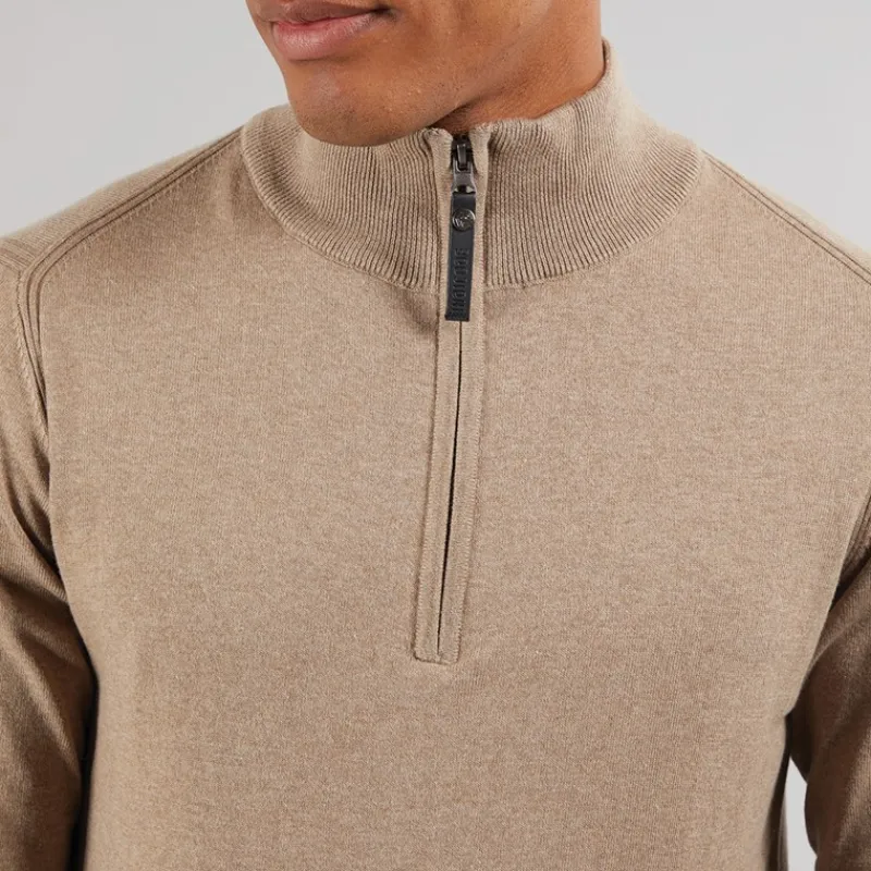 Indicode Herre Ancona Jumper Mix Beige