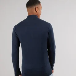 New Indicode Herre Ancona Jumper Navy Marineblå