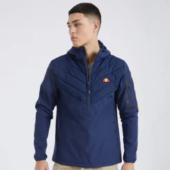 Best Ellesse Herre Angiolo Hybrid Lette jakker Flade Marineblå
