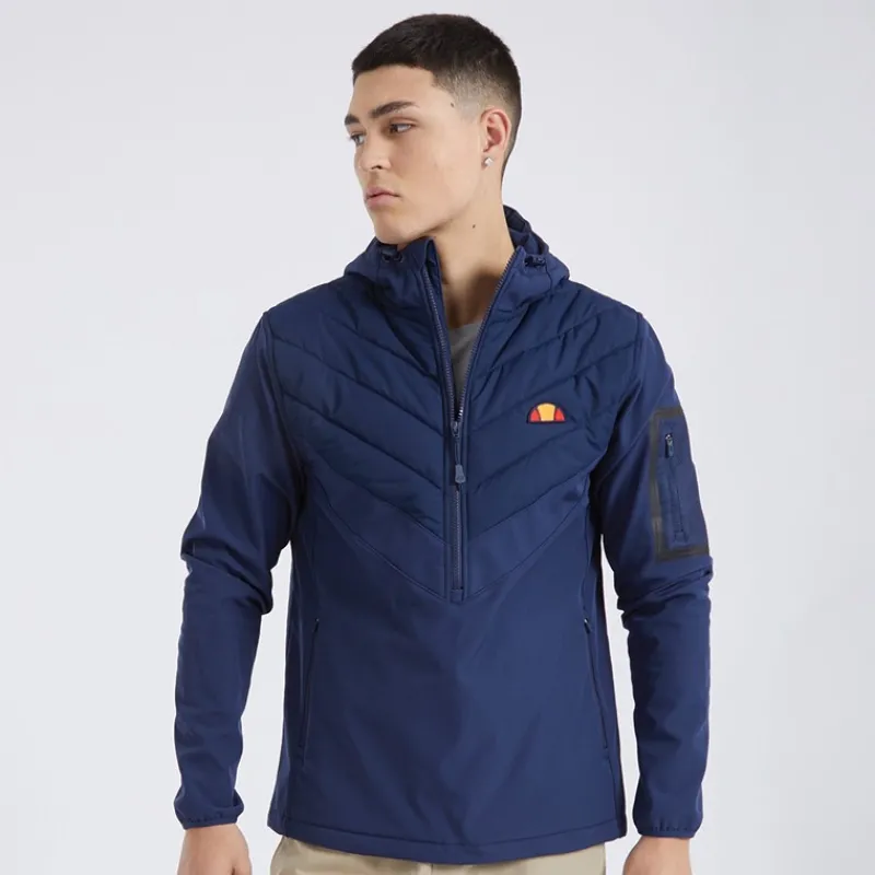 Best Ellesse Herre Angiolo Hybrid Lette jakker Flade Marineblå