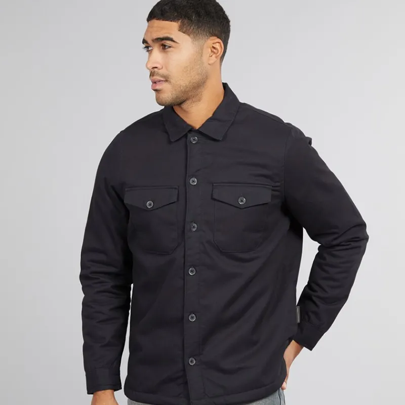 French Connection Herre Arbejdsmand Borg Overshirt Marine Marineblå