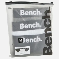 Clearance Bench Herre Arnot Tre Pak Underbukser Sort /​ Hvid /​ Koksgrå Melering