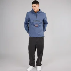 New Napapijri Herre Arper Lite Anorak Blue Infinity Blå