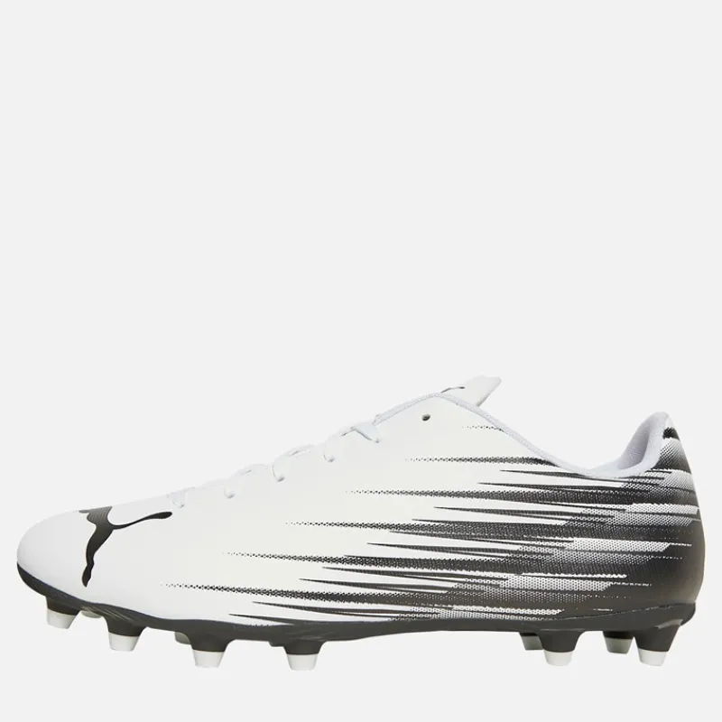 Best Puma Herre Attacanto II FG/AG Fast / Kunstgræs Fodboldstøvler / Sort Hvid