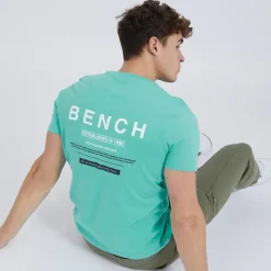 Outlet Bench Herre Avelon T-shirts Blå