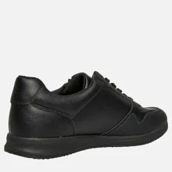 New GEOX Herre Avery Zip Sneakers Sort