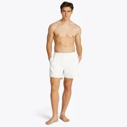 Sale Tommy Hilfiger Herre Bade Shorts Optisk Hvid