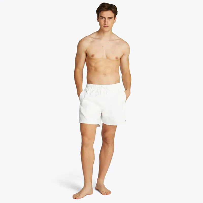 Sale Tommy Hilfiger Herre Bade Shorts Optisk Hvid