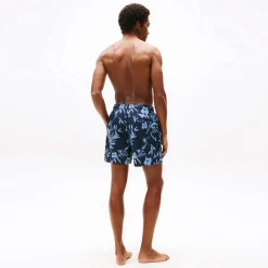 Clearance Tommy Hilfiger Herre Badeshorts Blomster Tropisk AOP Desert Sky