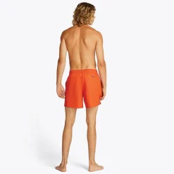Sale Tommy Hilfiger Herre Badeshorts Strålende Orange