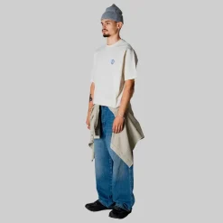 Clearance Woodbird Herre Baine Dim Sum T-shirt Off White