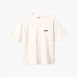 Outlet Woodbird Herre Baine Grundlagt T-shirt Off White Off-white