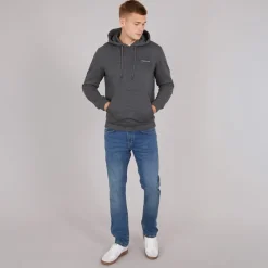 Best Crosshatch Herre Bandol Jeans Med Lige Ben Blå Blå