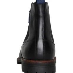 New Ben Sherman Herre Baron Læder Chelsea Støvler Sort