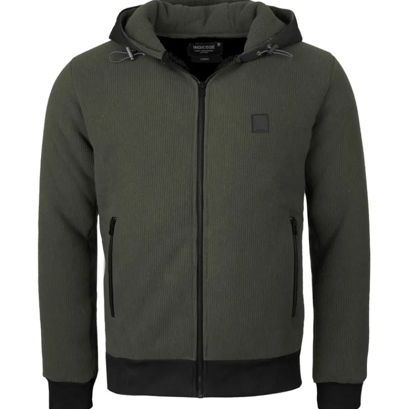 Best Indicode Herre Barton Foret Jakke Army Grøn