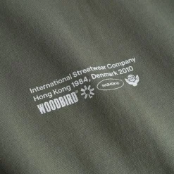 Best Woodbird Herre Beam Wobble T-shirt Grå Grøn Grey-Green