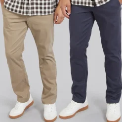 Sale JACK & JONES Herre Bolton Dean AKM To-pak Chinos Beige/​Navy Blazer Flerfarvet