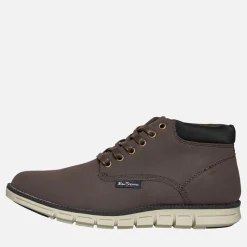 Sale Ben Sherman Herre Carlton Chukka Støvler /Sort Brun