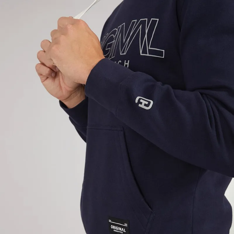 Discount Crosshatch Herre Carrimoore Hættetrøje Navy