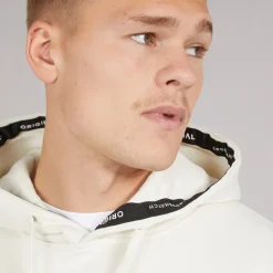 Crosshatch Herre Carrimoore Hættetrøje Off White