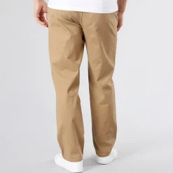 Online Crosshatch Herre Chalford Baggy Chinos Biscuit Lysebrun