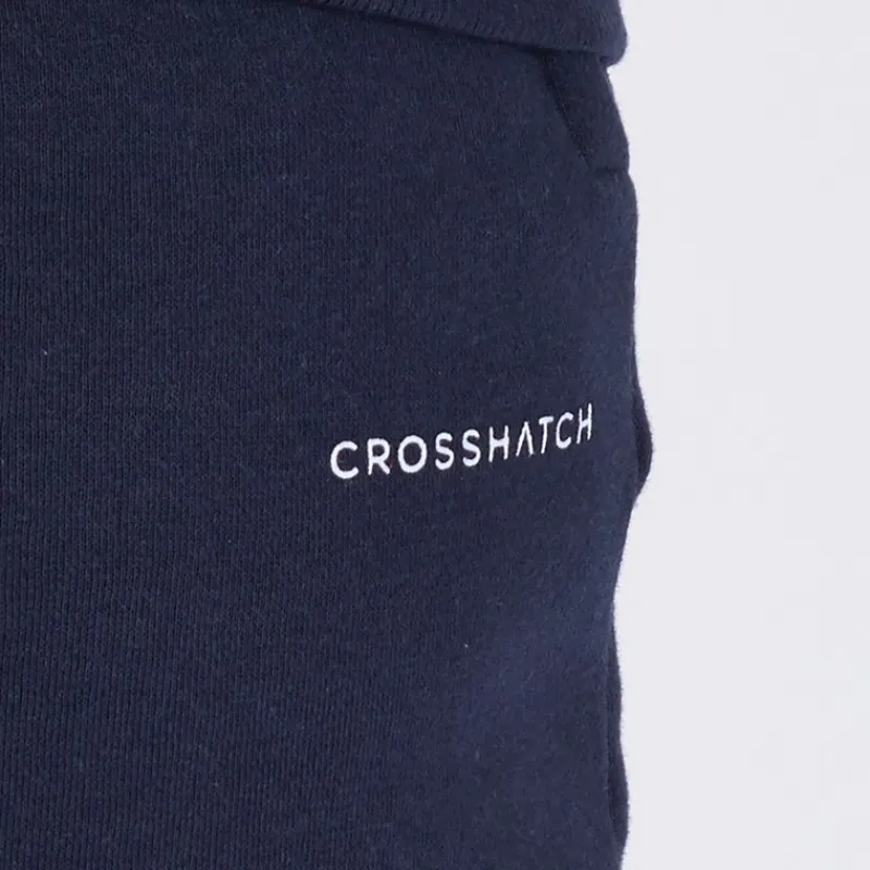 Hot Crosshatch Herre Chelmere Hoodie og Joggers Sæt Blå