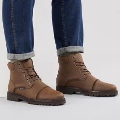 Clearance Ben Sherman Herre Chesterley Støvler Med Tåkappe Brun