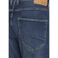 Hot Solid Herre Chord Joy Powerflex Jeans Med Lige Ben Blå