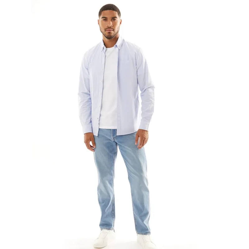Best JACK & JONES Herre Chris SQ 957 Relaxed Fit Jeans Blå Denim