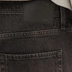 New JACK & JONES Herre Chris SQ 165 Relaxed Fit Jeans Sort Denim