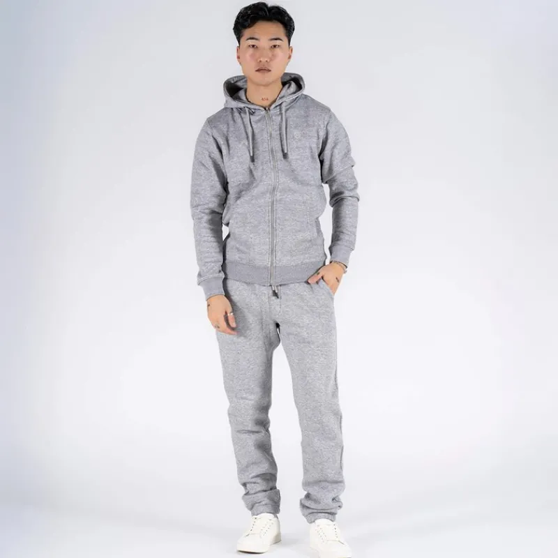 Discount Marcus Herre Colin Cardigan Lys Grå Mix Lysegrå Mergel