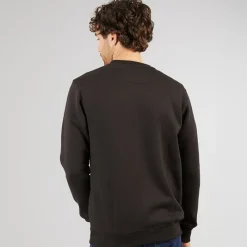 Sale Marcus Herre Colin Print Sweatshirt Sort