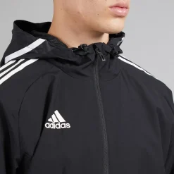 Clearance adidas Herre Condivo 22 Vejrjakke Sort