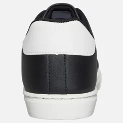 Sale French Connection Herre Contrast Heel Tennis Sneakers Sort