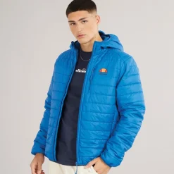 Discount Ellesse Herre Corricella Vatteret Jakke Blå Blå