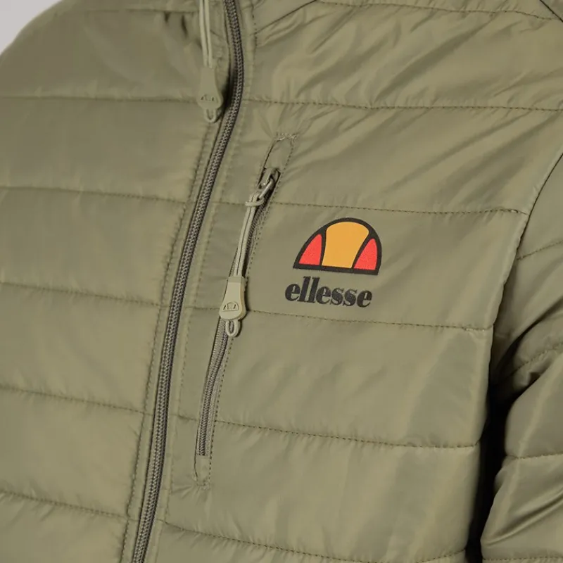 Outlet Ellesse Herre Corricella Vatteret Jakke Khaki kakigrøn