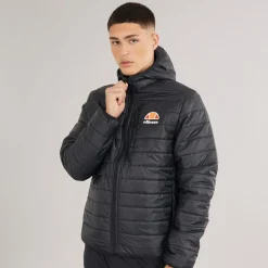 Online Ellesse Herre Corricella Vatteret Jakke Sort