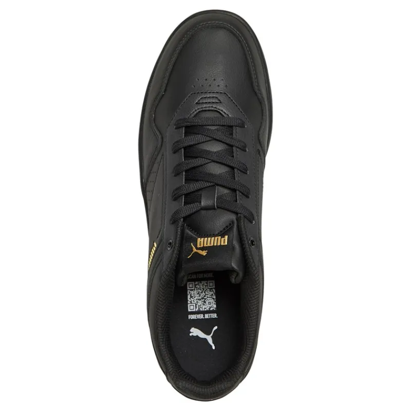 Best Puma Herre Court Classic Sneakers / Guld Sort