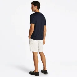 Discount Tommy Hilfiger Herre Crest Broderet T-Shirt Desert Sky