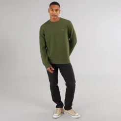 Indicode Herre Dash Sweatshirt Army Grøn