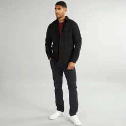 Sale PRODUKT Herre Dean Ensfarvet Overskjorte Sort