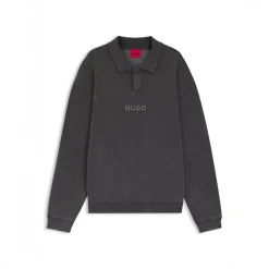 Sale HUGO Herre Delwy Sweatshirt Dark Grey