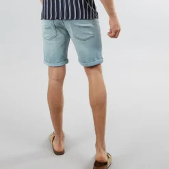 Sale PRODUKT Herre Denim Shorts MF 330 Blå Denim