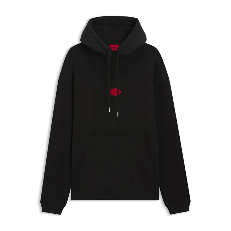 Sale HUGO Herre Dilvano Hoodie Sort