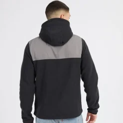 Hot Ellesse Herre Drago Fleecejakke med hætte Sort