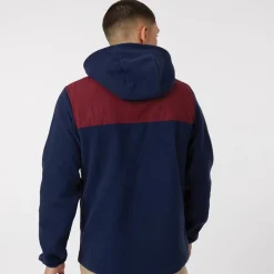 Ellesse Herre Drago Fleecejakke med hætte Blå Marineblå