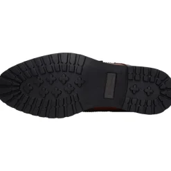 Online Ben Sherman Herre Duke Læder Brogue Støvler Brun Gyldenbrun