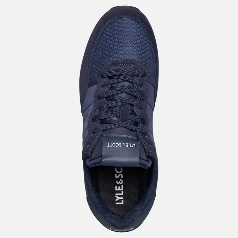 Sale Lyle And Scott Vintage Herre Dyce Træningssko Dark Navy/Blå Marineblå